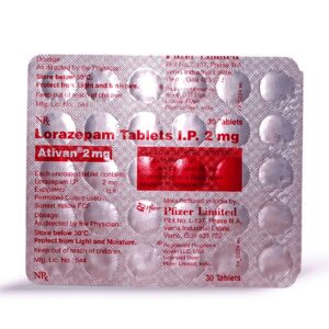 Lorazepam 2mg (Ativan)